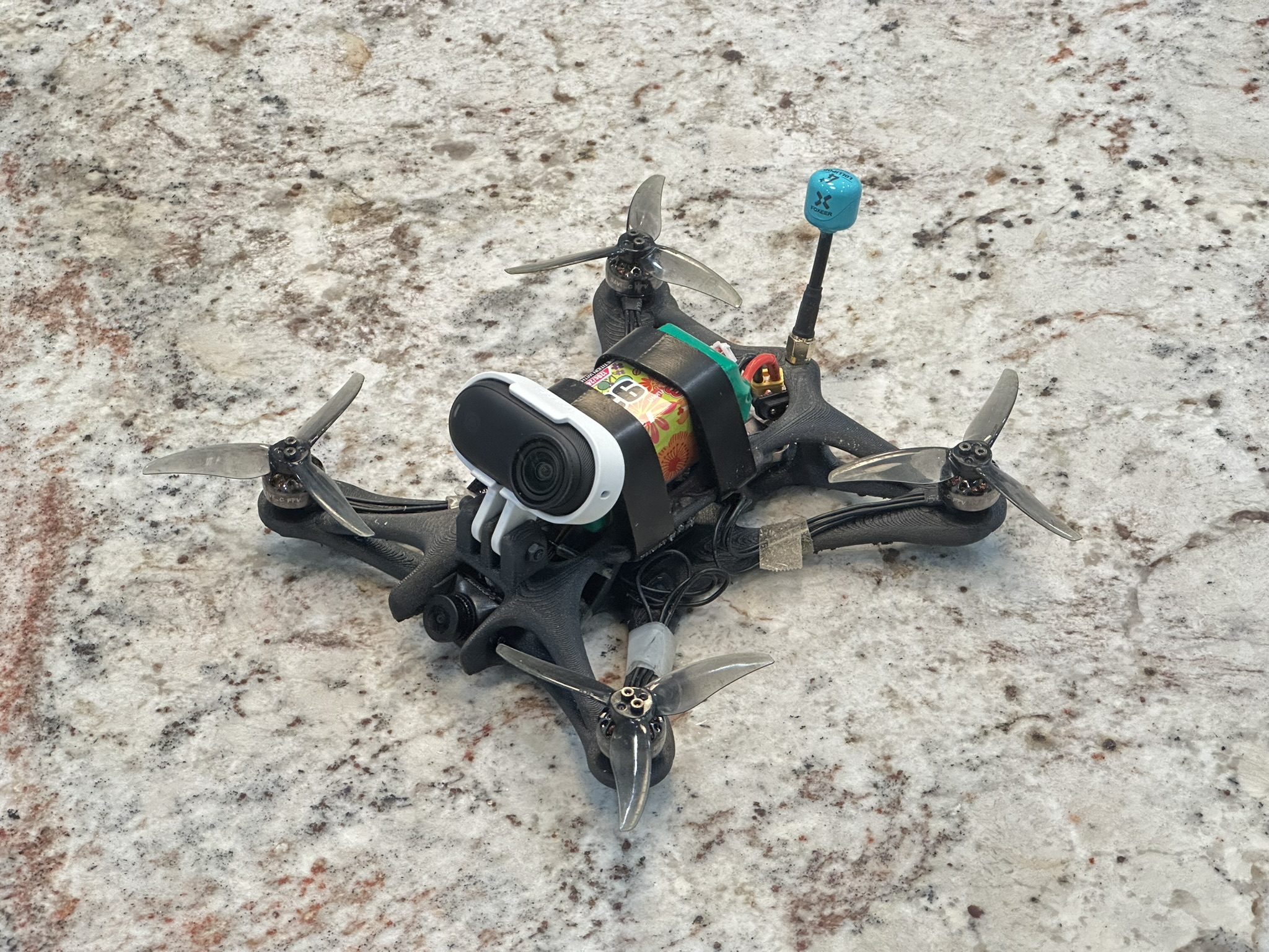 Image of a 3d-printed drone