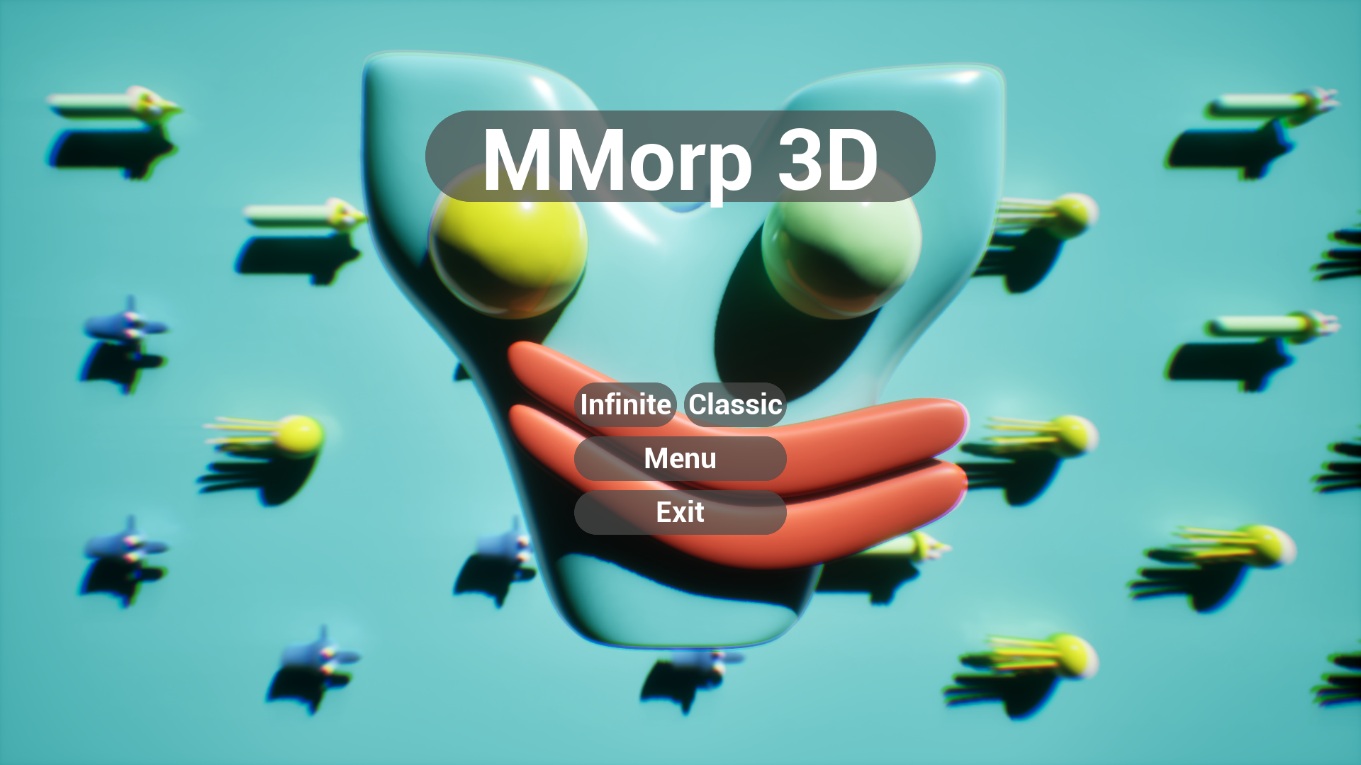 MMORP 3D title screen